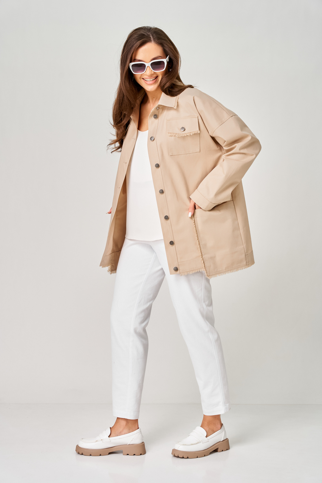 Куртка LeNata 13560 бежевый