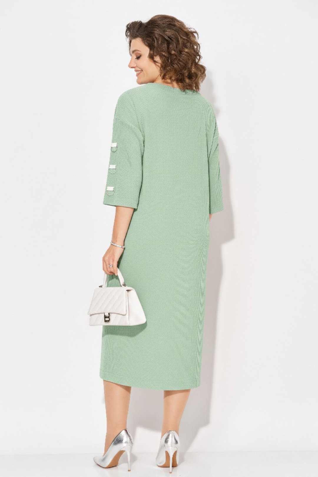 Платье Лилиана 1485 фисташка