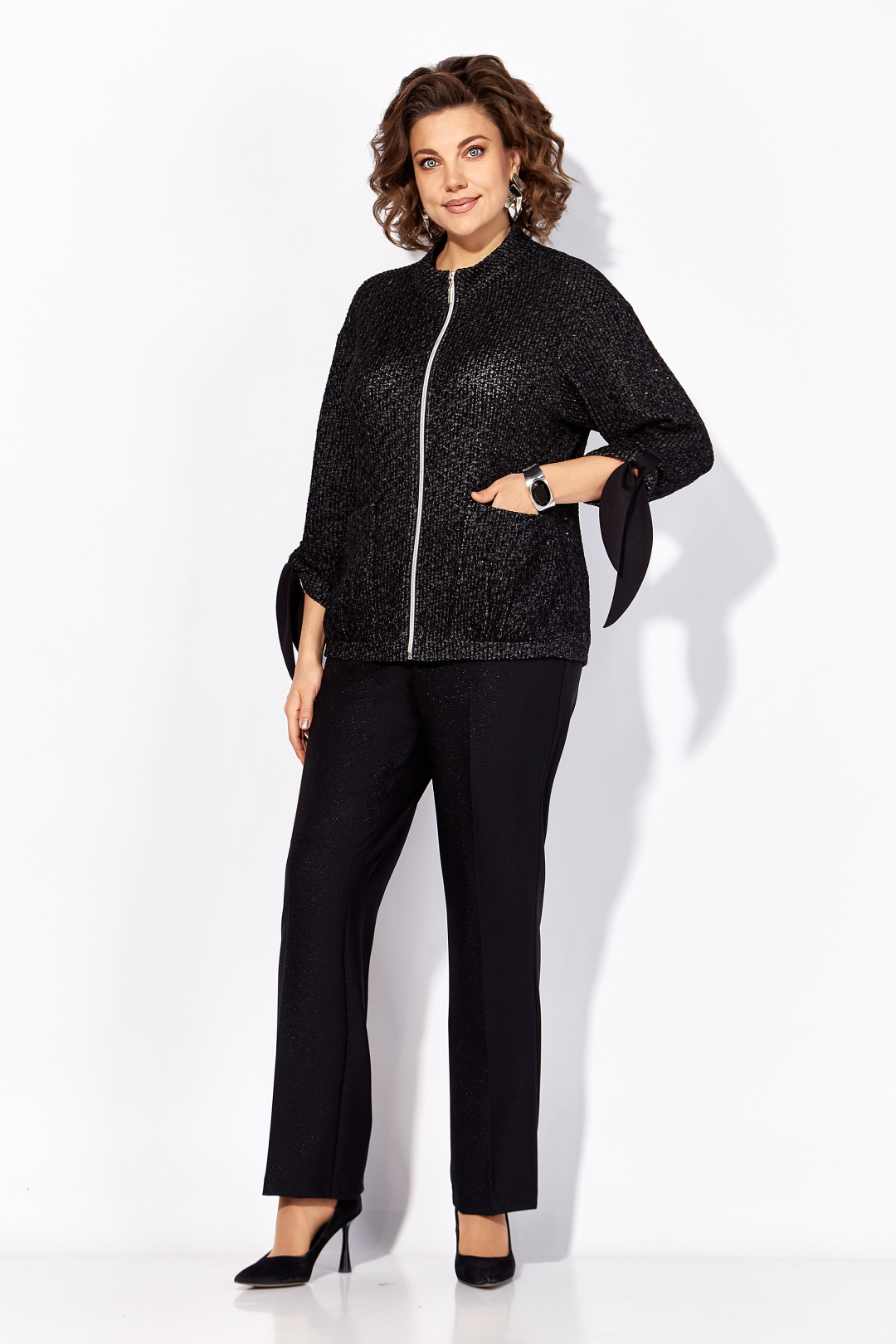 Комплект Лилиана 1493БрПн черный - фото 2