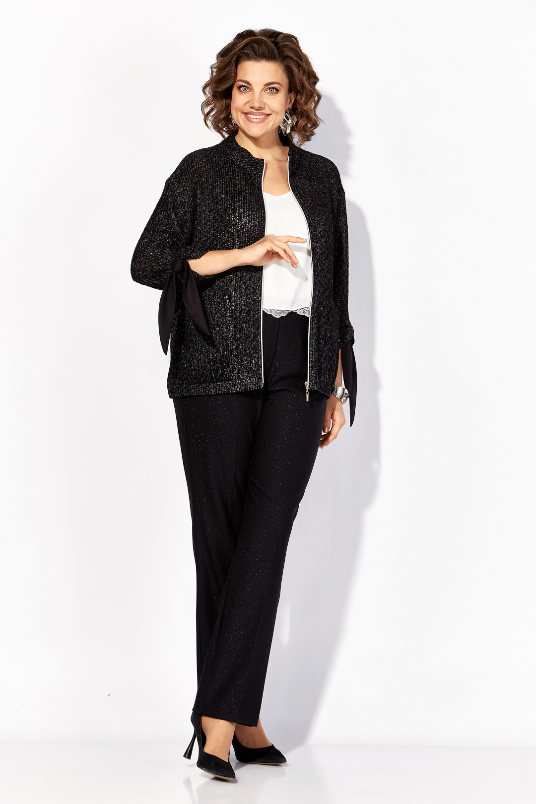 Комплект Лилиана 1493БрПн черный - фото 3