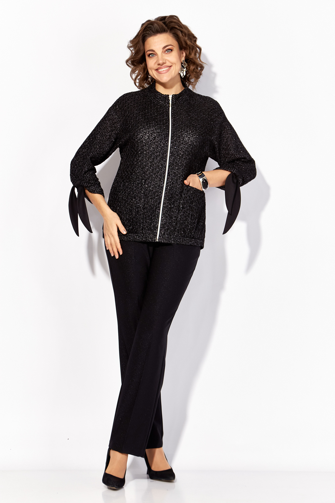 Комплект Лилиана 1493БрПн черный - фото 4