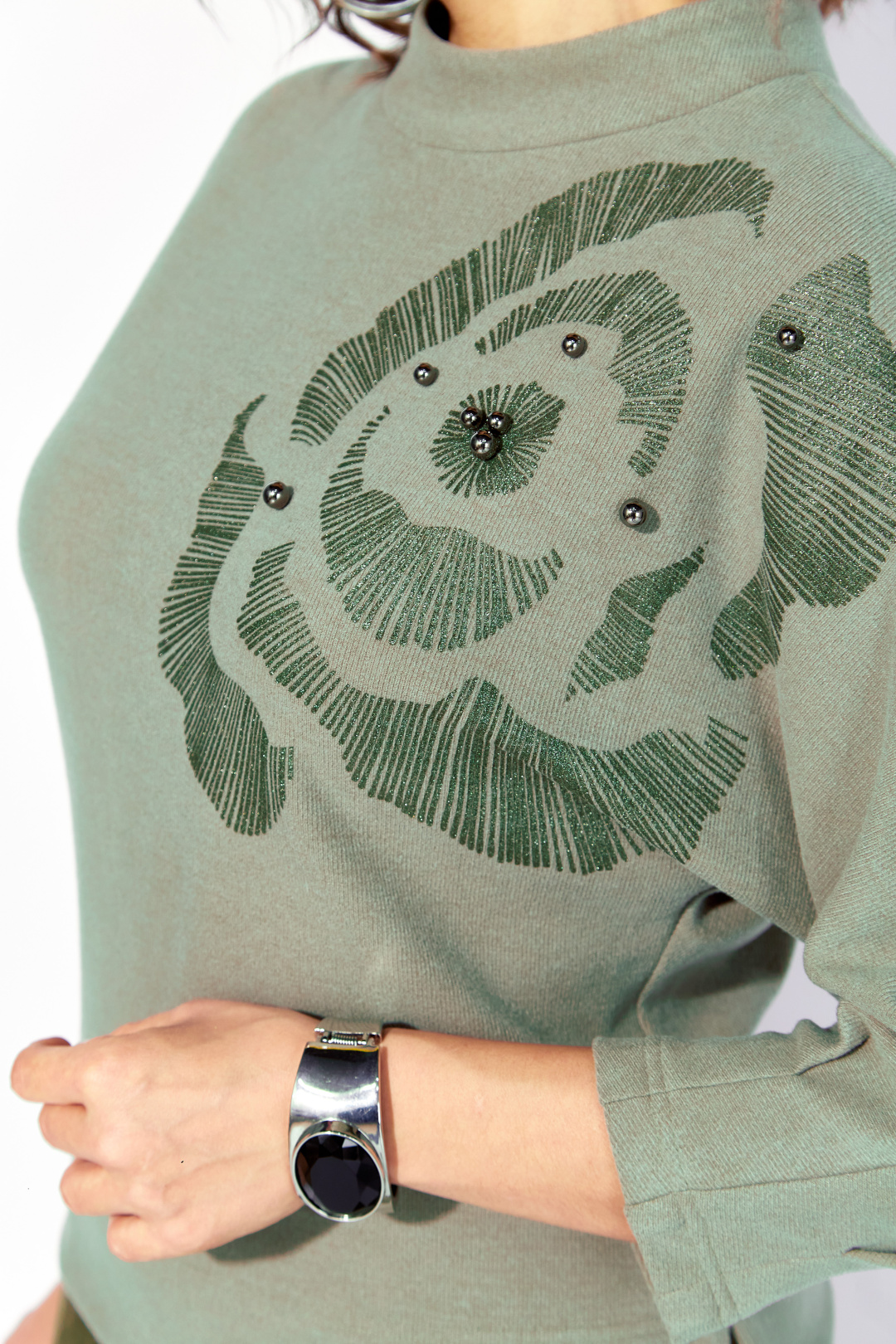 Костюм Лилиана 1500 олива - фото 2