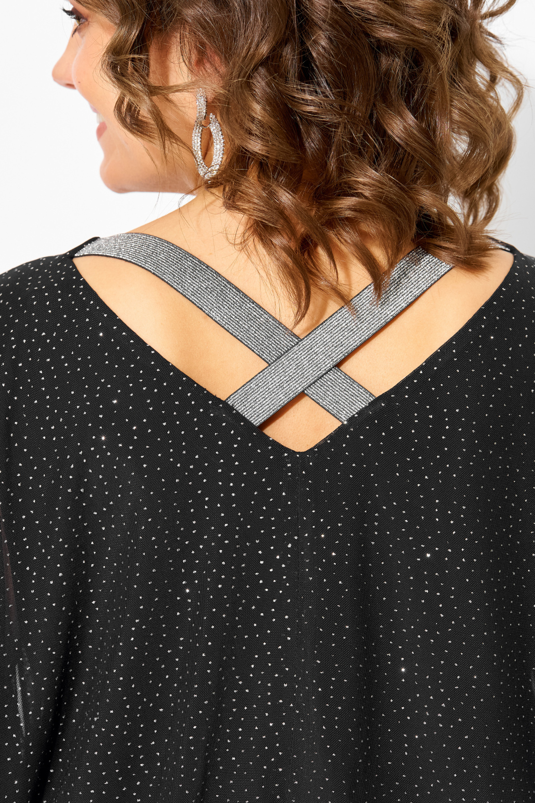 Блузка Лилиана 1502 черный - фото 5