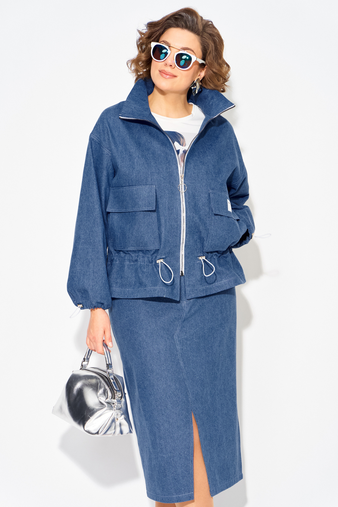 Костюм Лилиана 1504 джинс