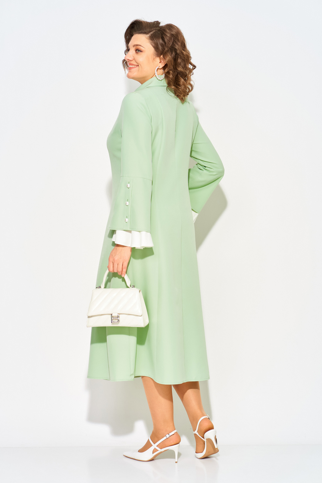 Платье Лилиана 1508 фисташка