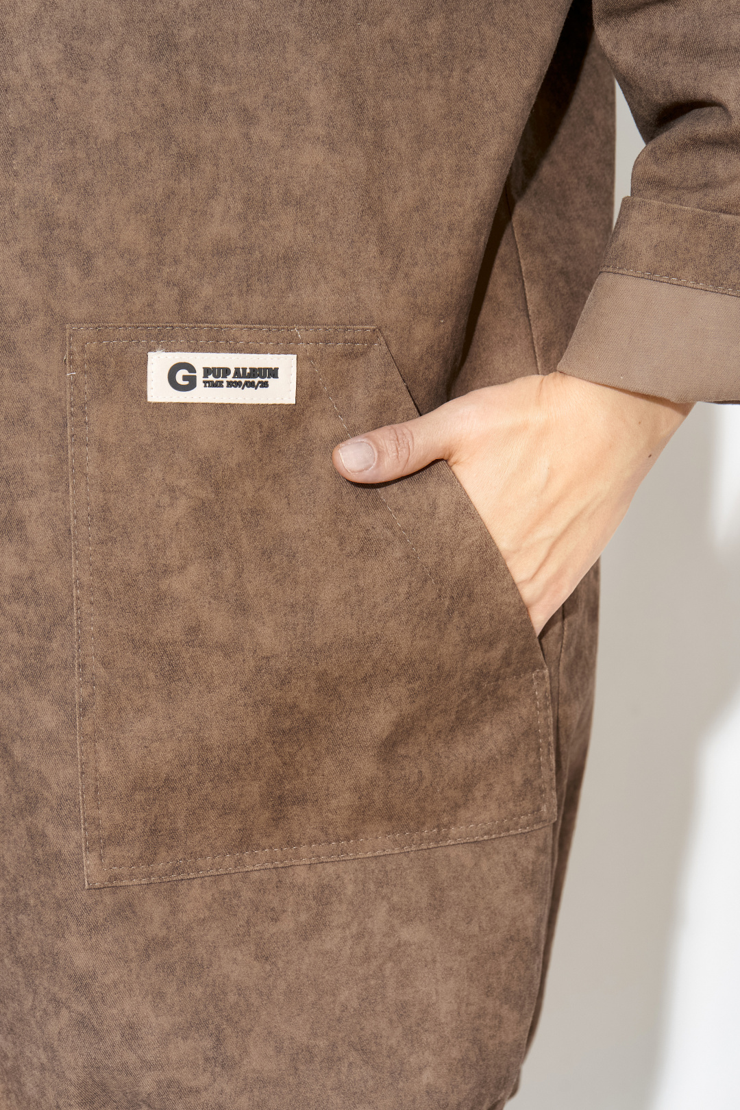 Куртка Лилиана 1509 шоколад - фото 3