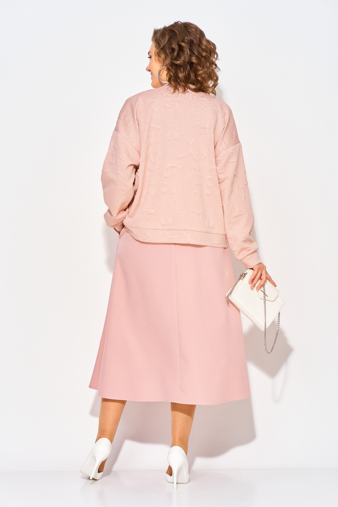 Костюм Лилиана 1513 пудра