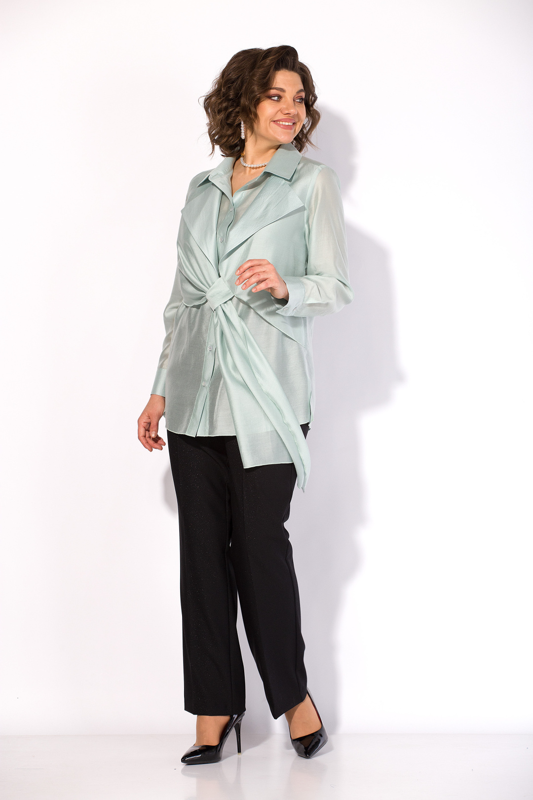 Блузка Лилиана 1520 мятный