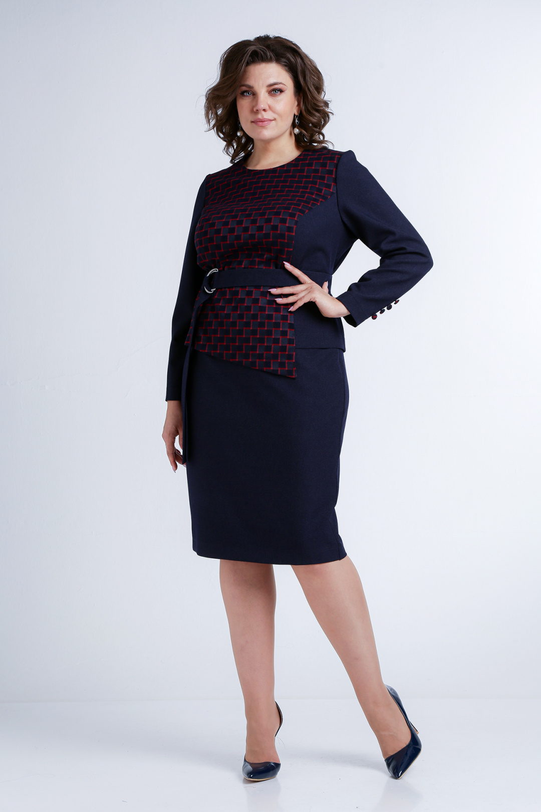Костюм Лиона-Стиль 771 темно-синий - фото 3