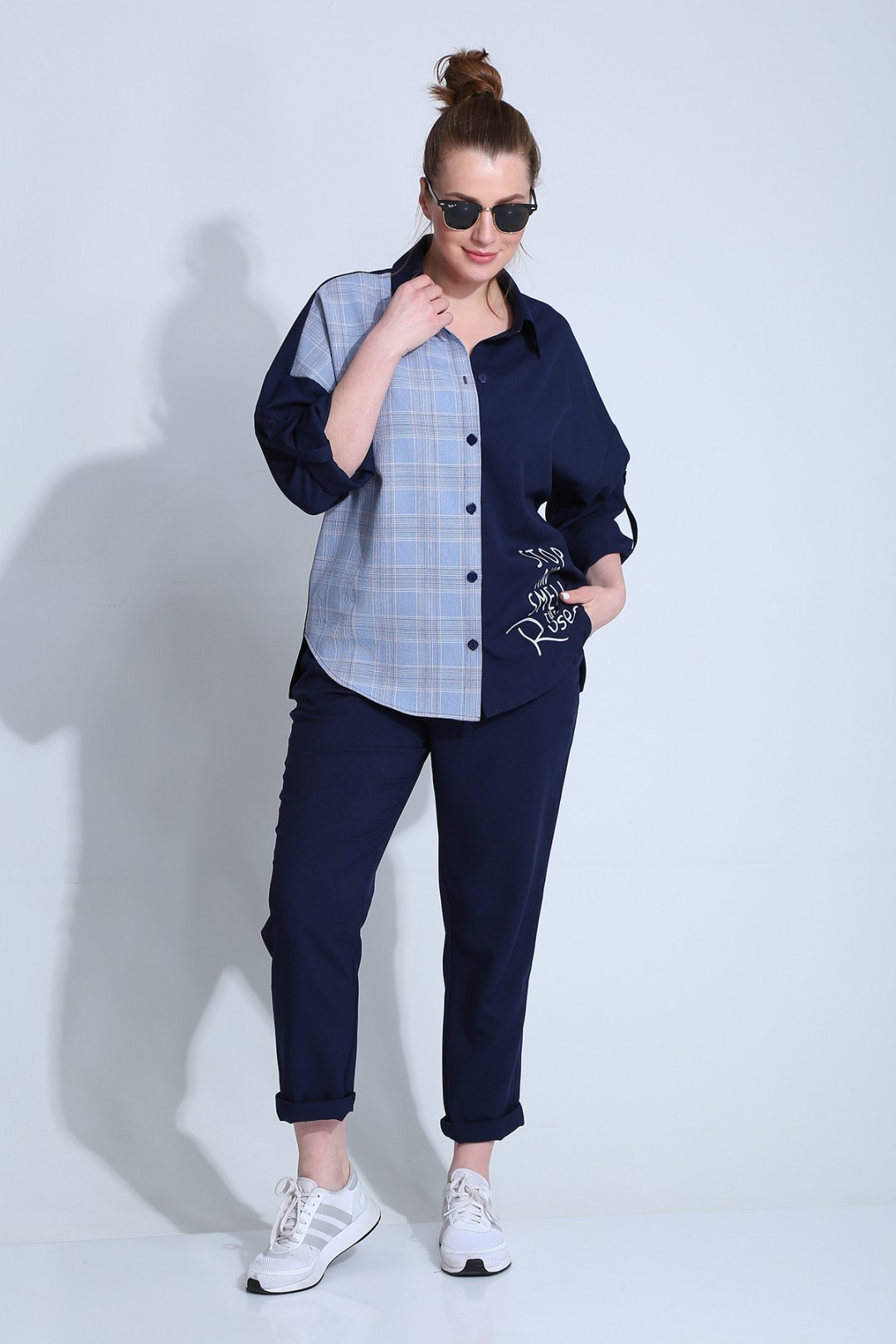 Костюм Лиона-Стиль 790 тёмно-синий - фото 2