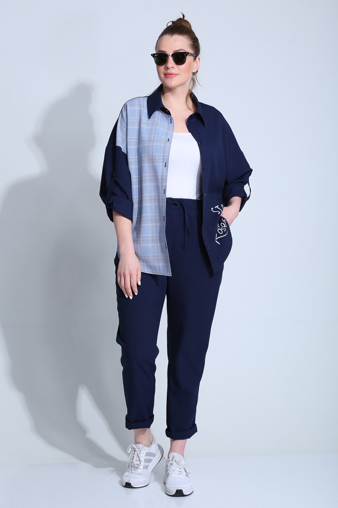 Костюм Лиона-Стиль 790 тёмно-синий - фото 3