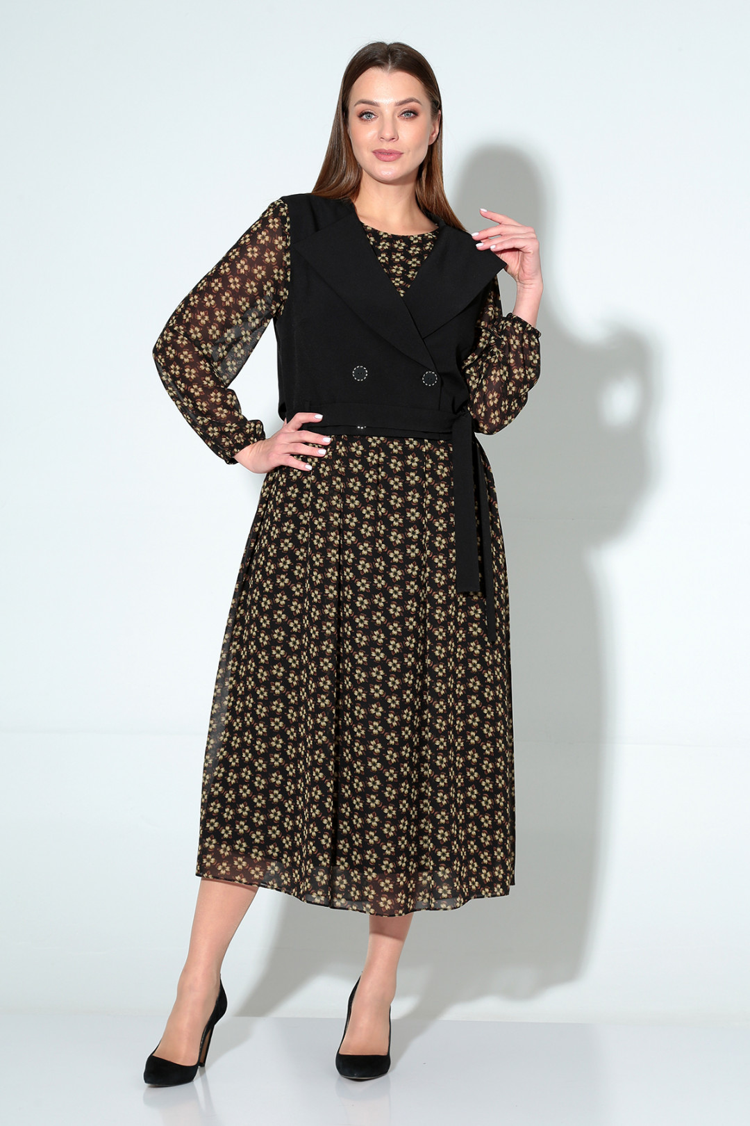 Костюм Лиона-Стиль 813 мелкие цветочки - фото 2