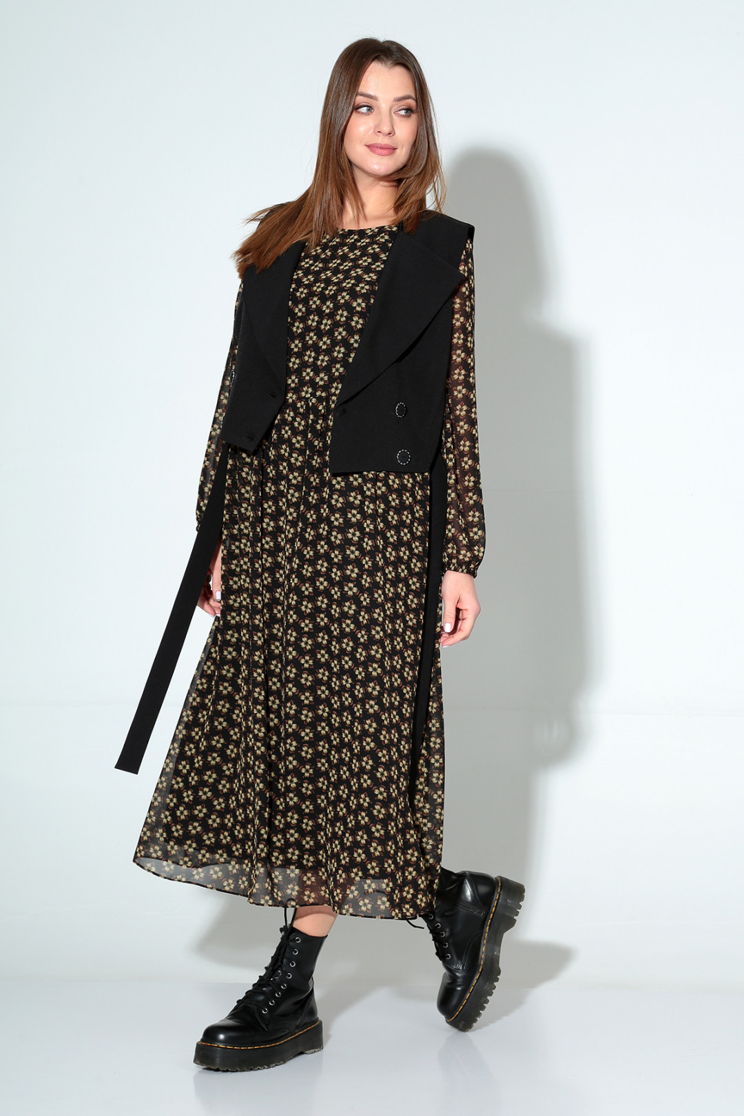 Костюм Лиона-Стиль 813 мелкие цветочки - фото 3