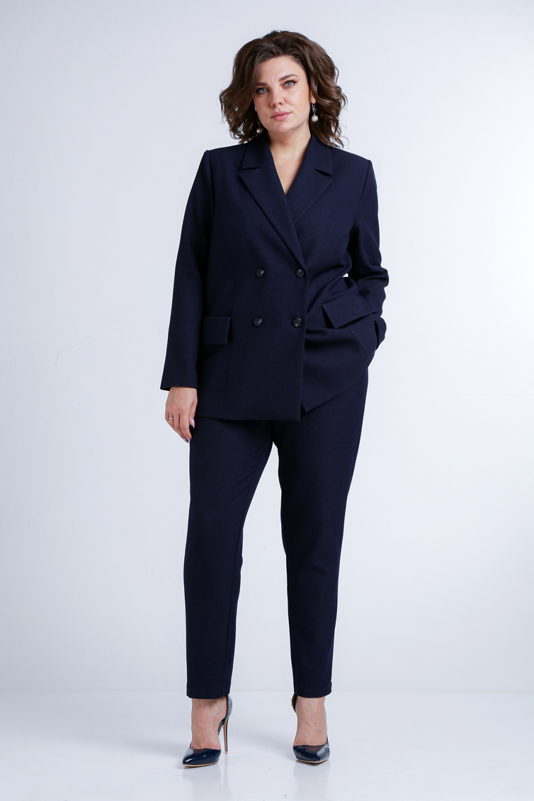 Костюм Лиона-Стиль 858 синий - фото 1