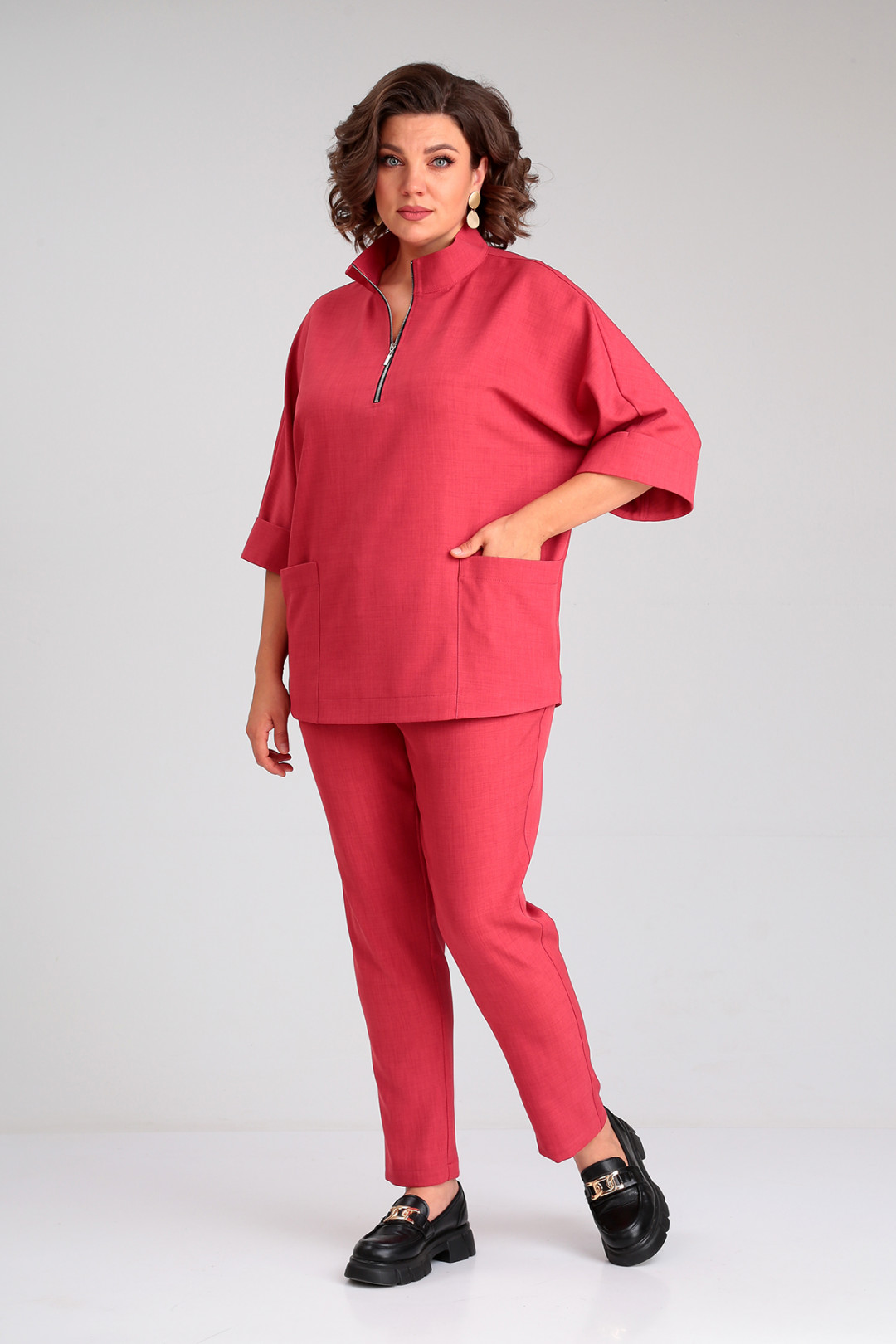 Костюм Лиона-Стиль 862 малина - фото 3