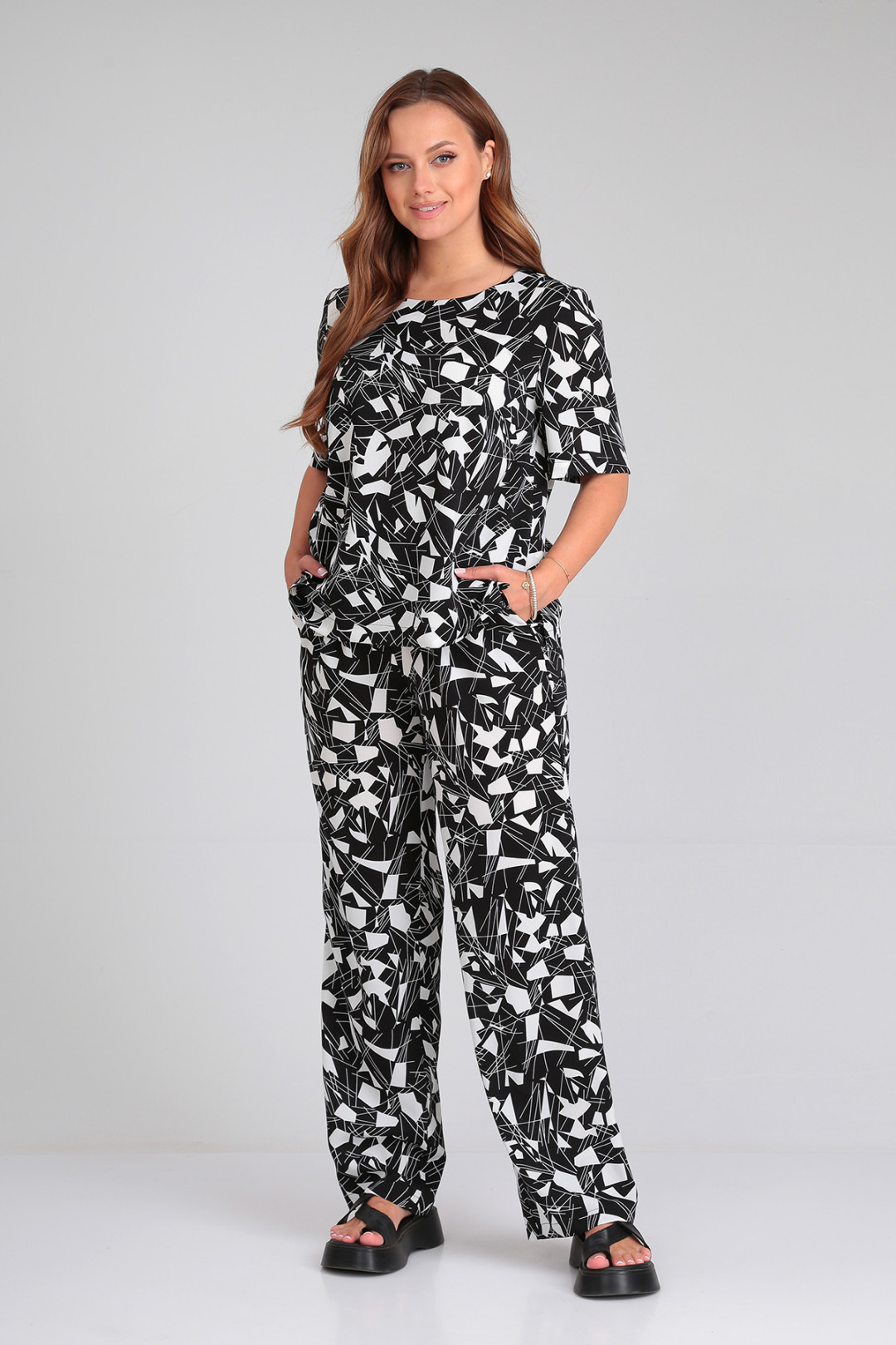 Костюм Лиона-Стиль 873 черный - фото 1