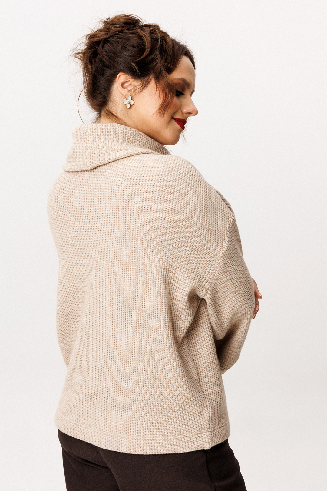 Джемпер Лиона-Стиль 885 карамель - фото 3