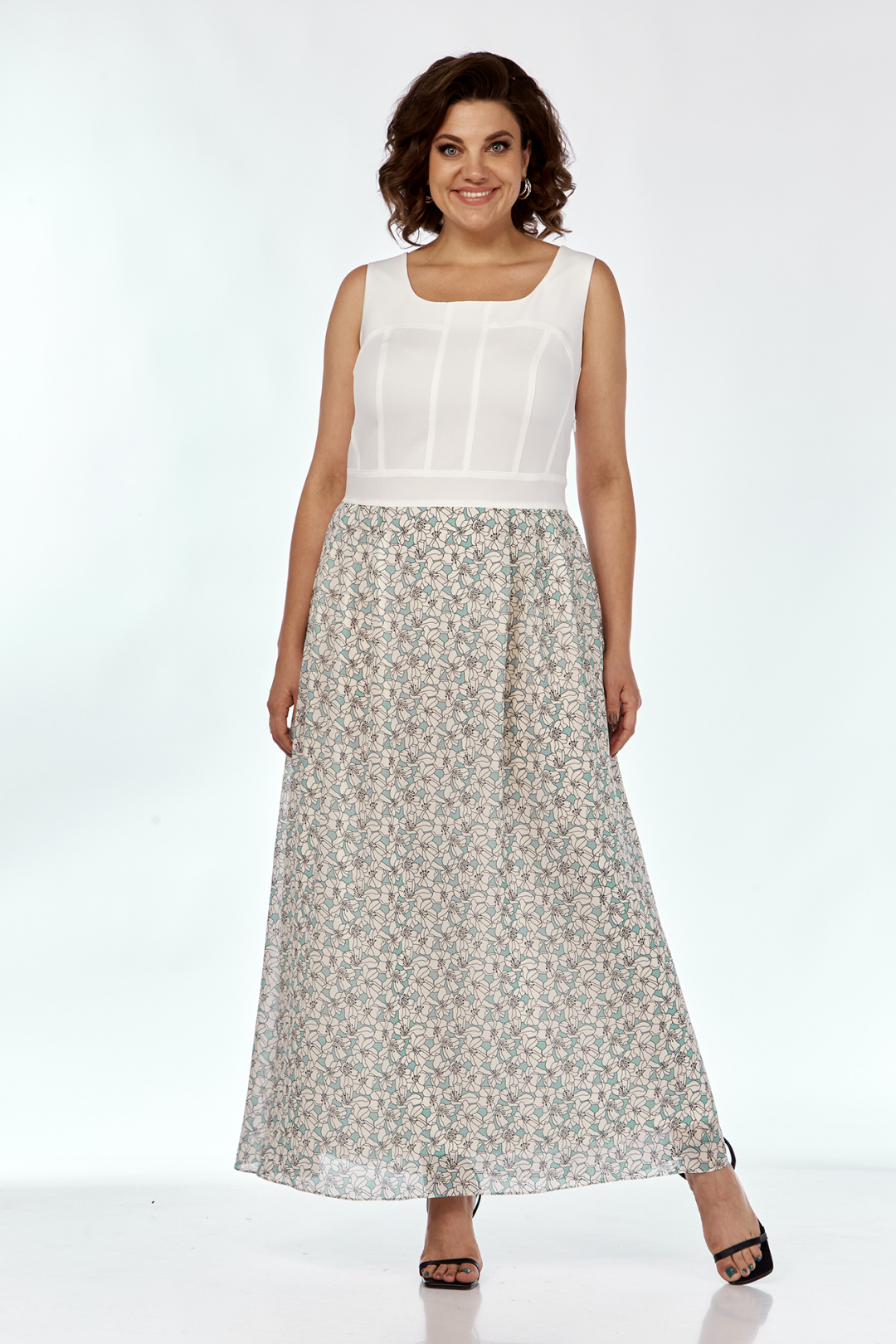 Костюм Лиона-Стиль 908 молочная глазурь - фото 2