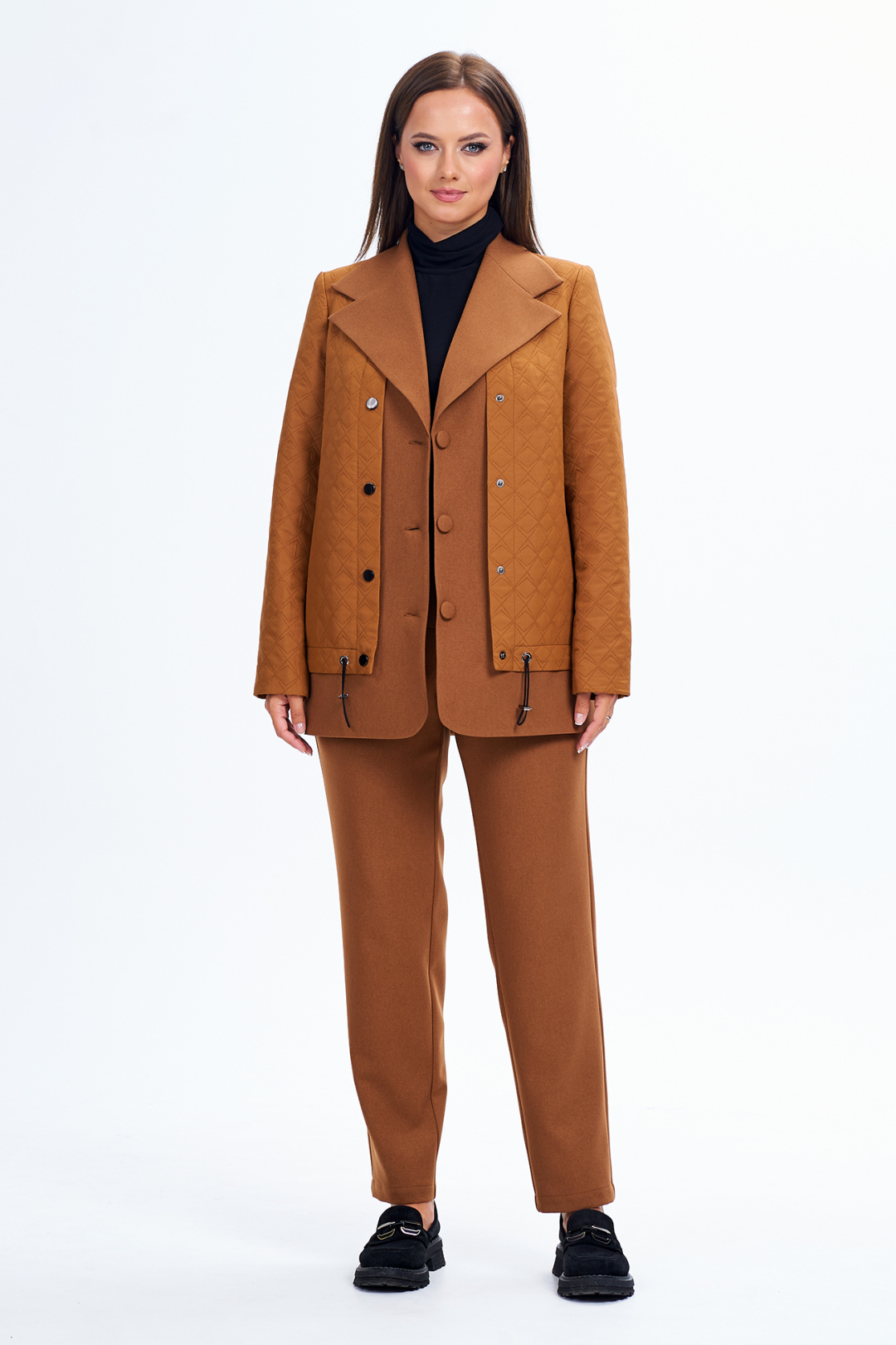 Костюм Лиона-Стиль 910 корица - фото 1