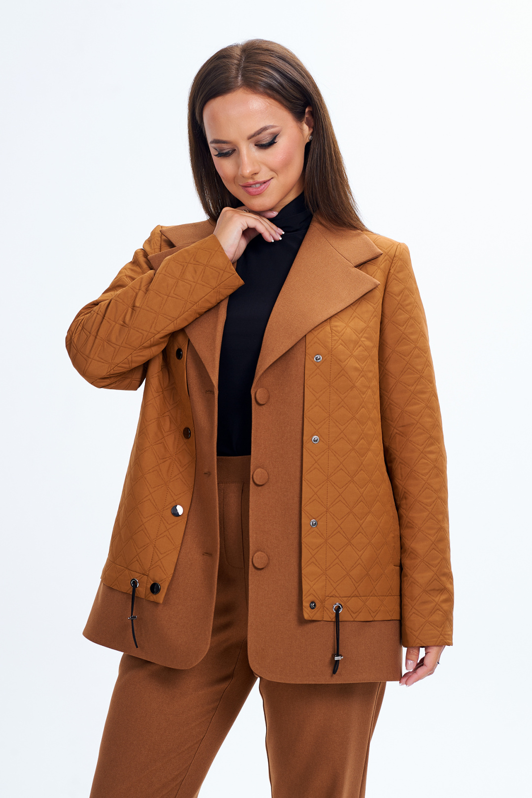 Костюм Лиона-Стиль 910 корица - фото 4