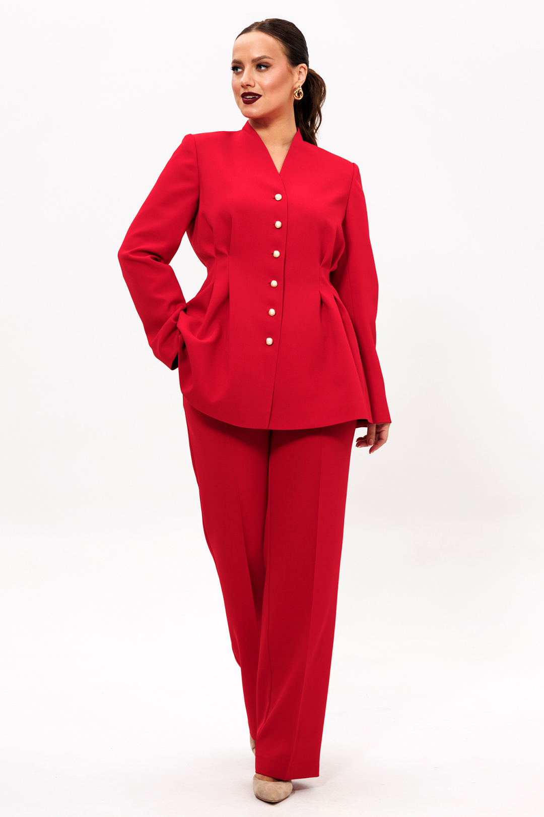 Костюм Лиона-Стиль 954 красный - фото 4