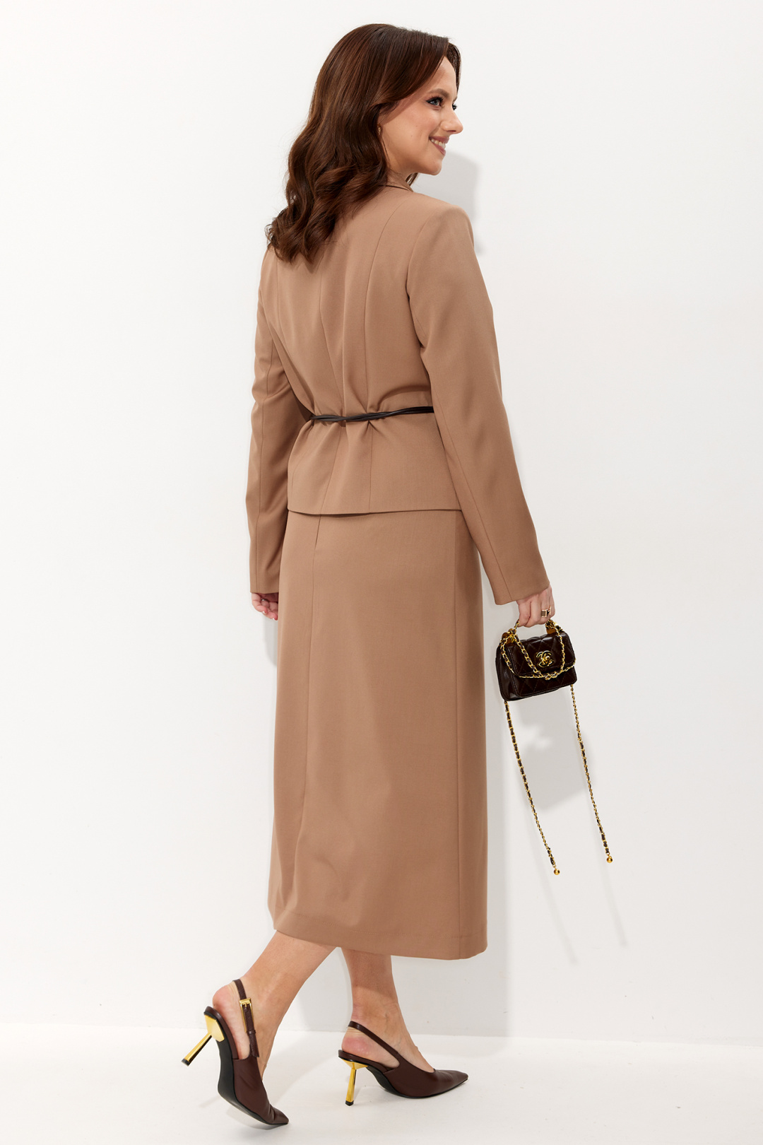 Костюм Лиона-Стиль 962 карамель - фото 5