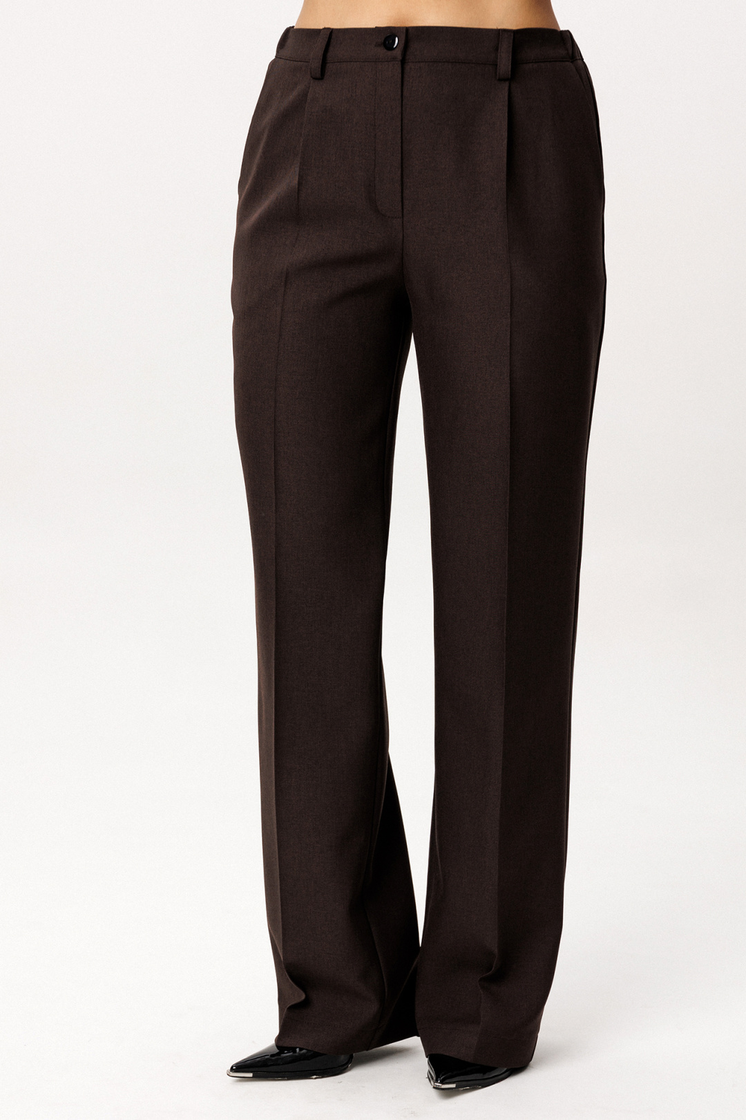 Брюки Лиона-Стиль 965 горький шоколад - фото 2