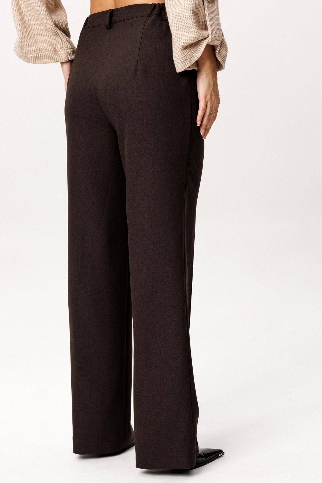 Брюки Лиона-Стиль 965 горький шоколад - фото 4