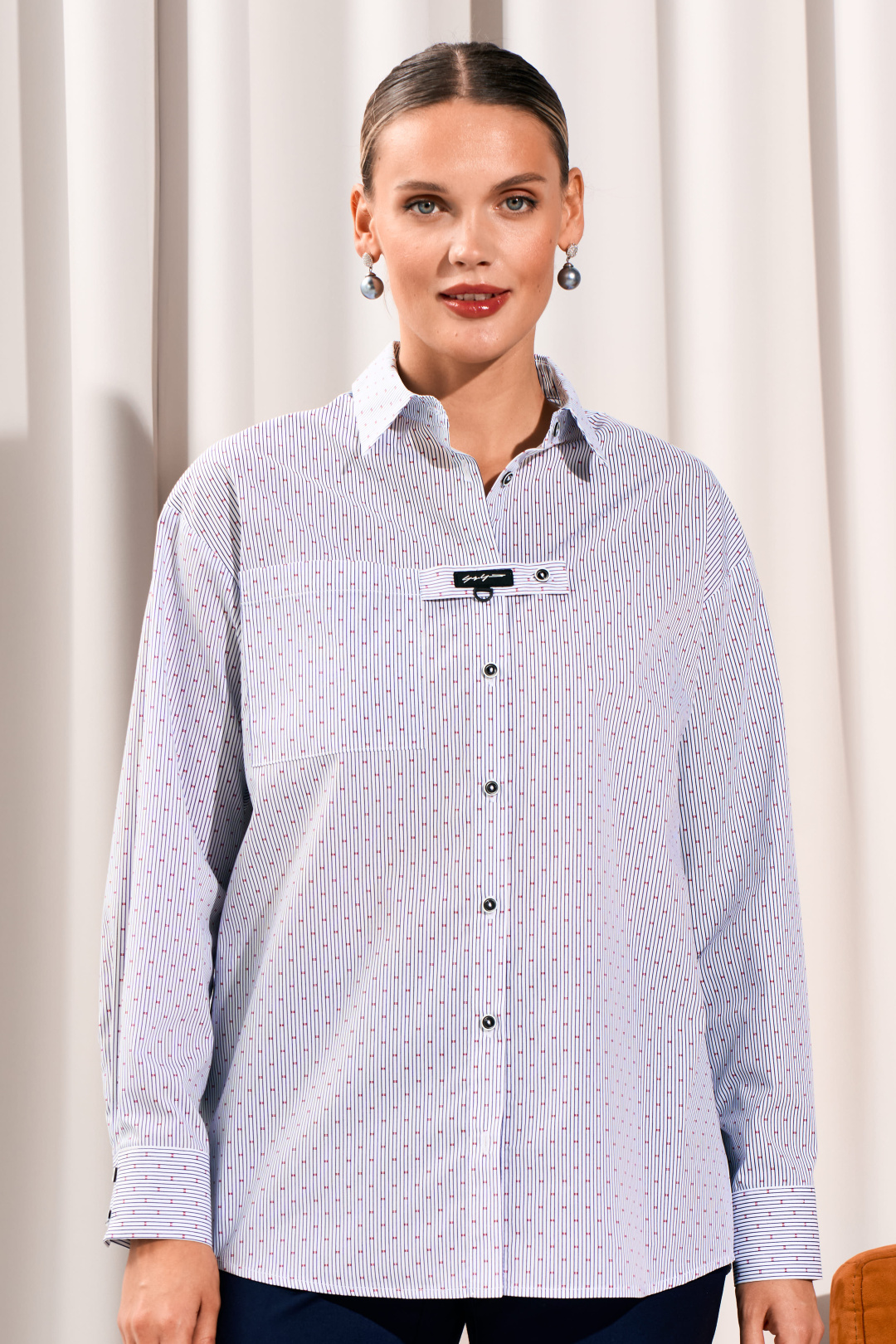 Рубашка Lissana 5037 красный - фото 1