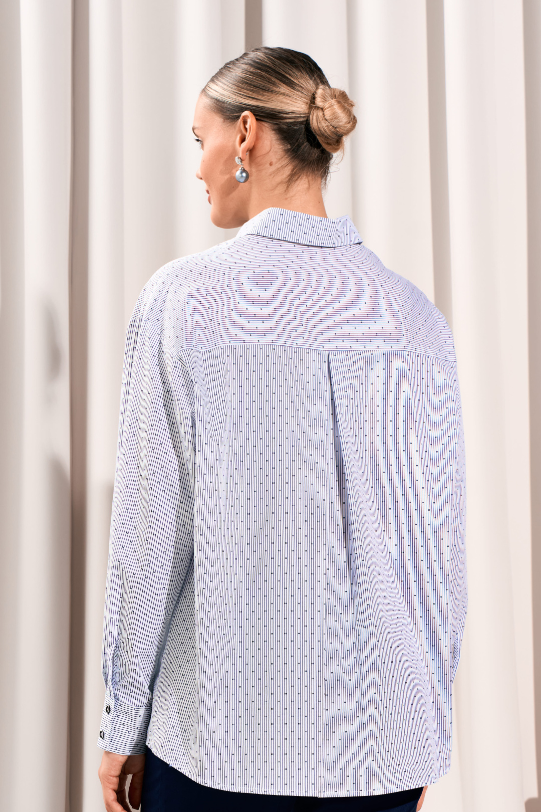 Рубашка Lissana 5037 синий - фото 5