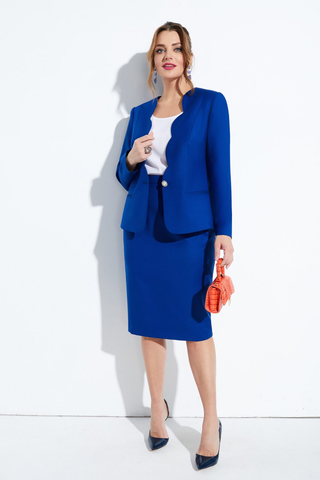 Костюм Lissana 5049 сапфировый - фото 3