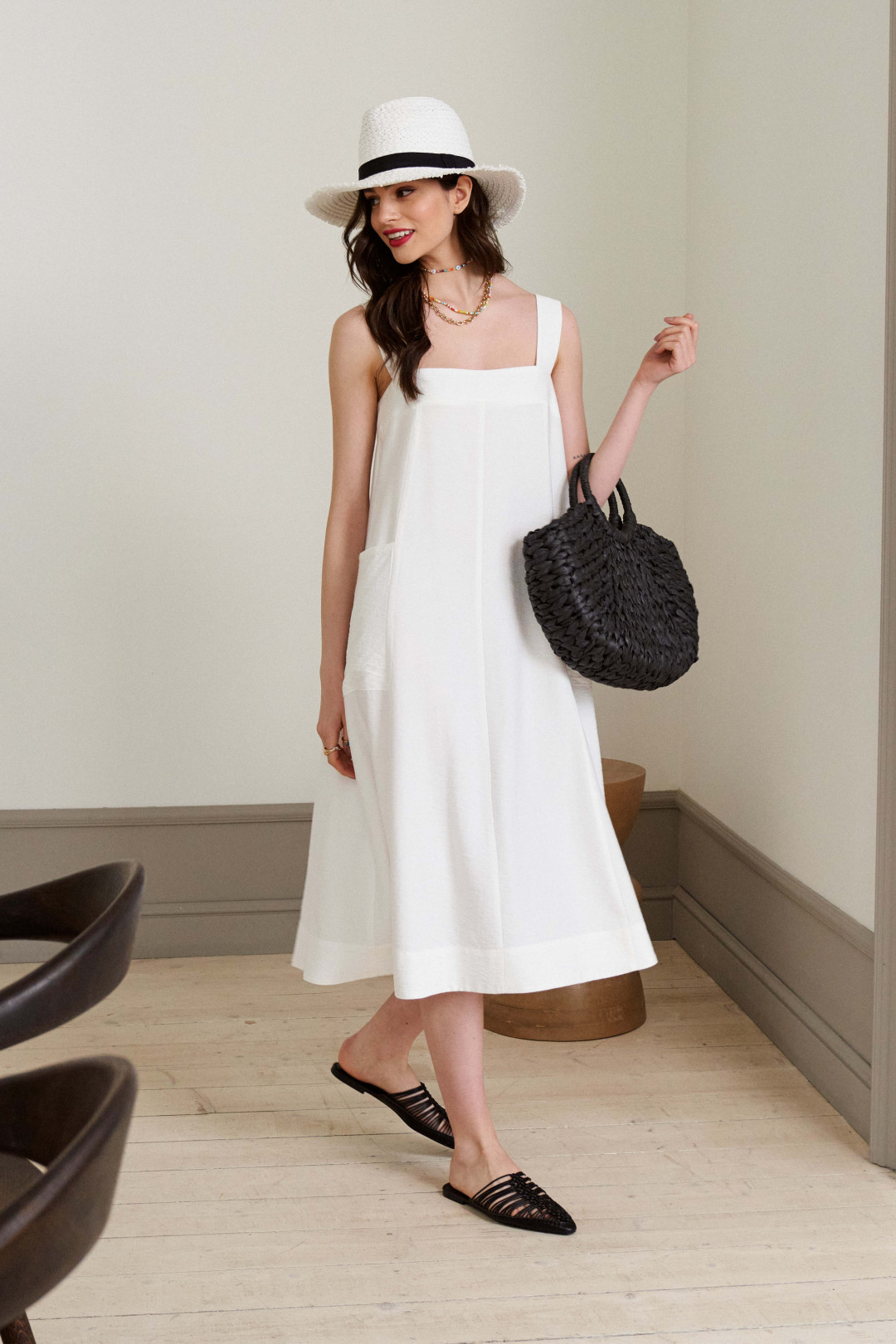 Сарафан Lokka 1172 белый