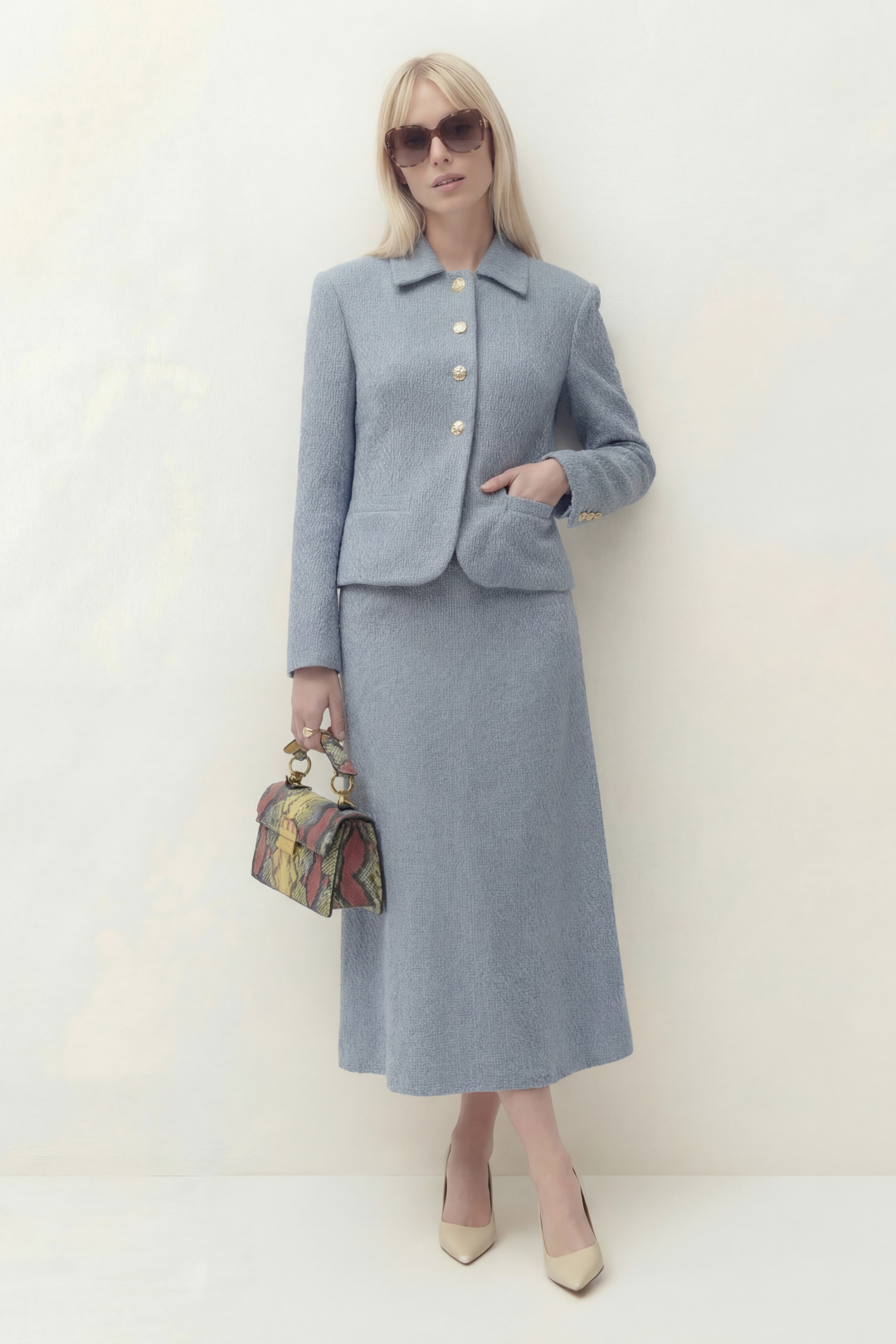 Костюм Lokka 1831 голубой - фото 1