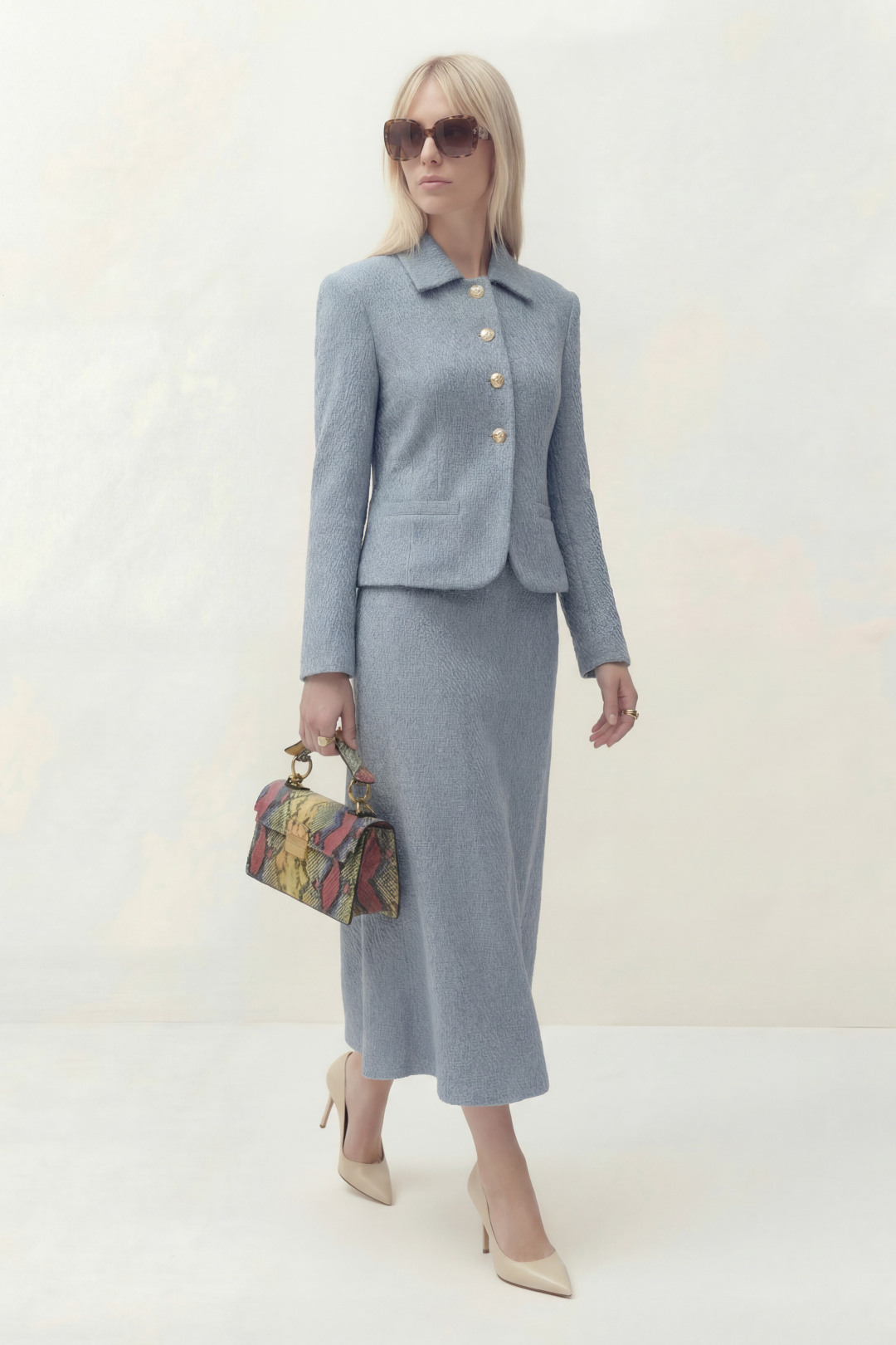 Костюм Lokka 1831 голубой - фото 2