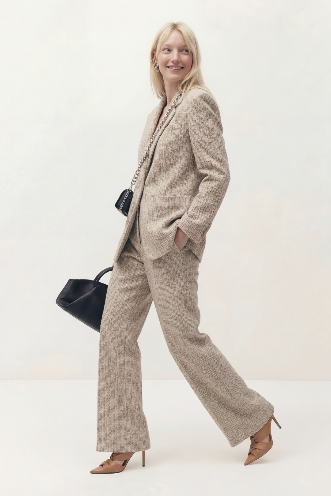 Костюм Lokka 1840 бежевый + меланж - фото 2