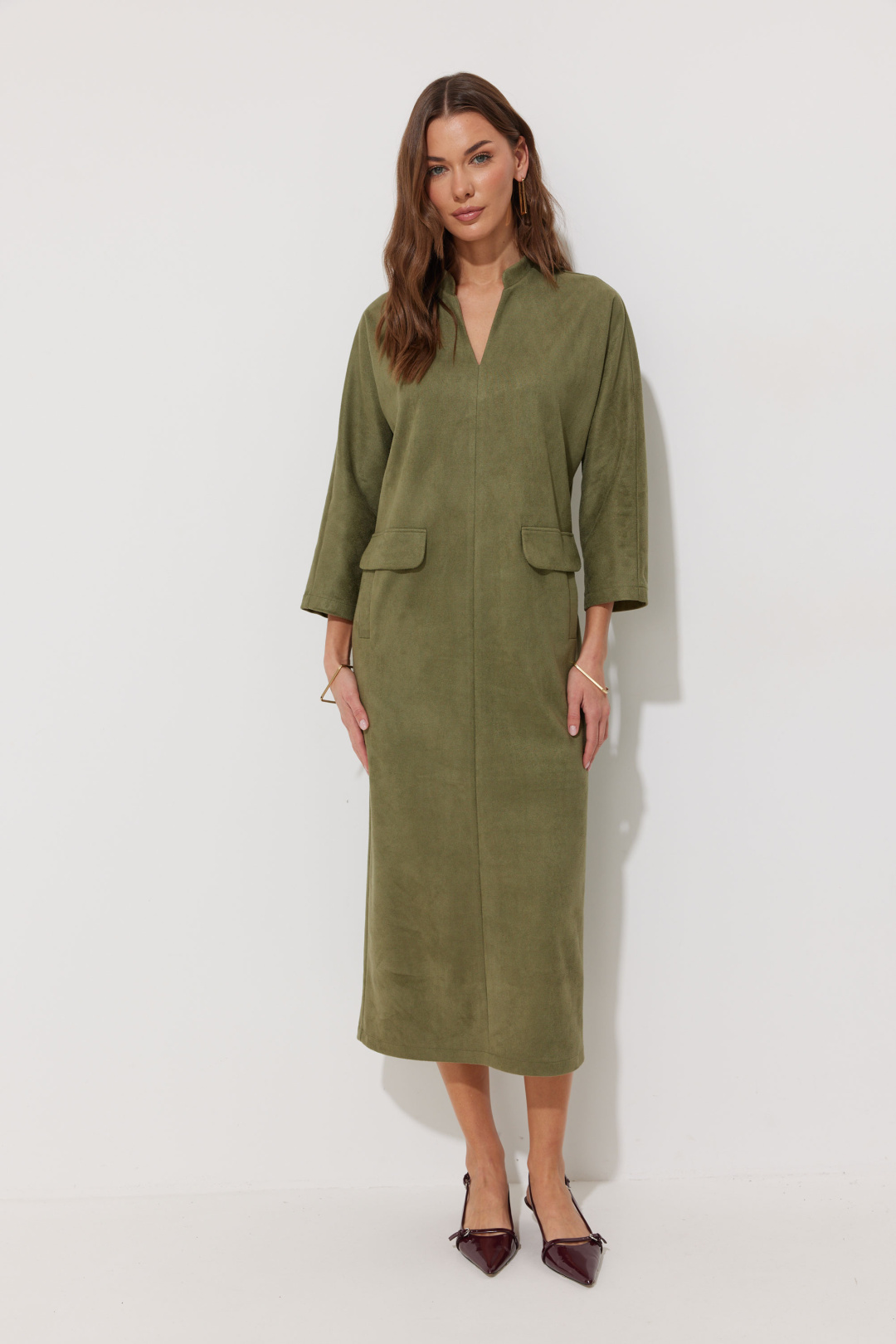 Платье ЛЮШе 4196 зеленый - фото 2