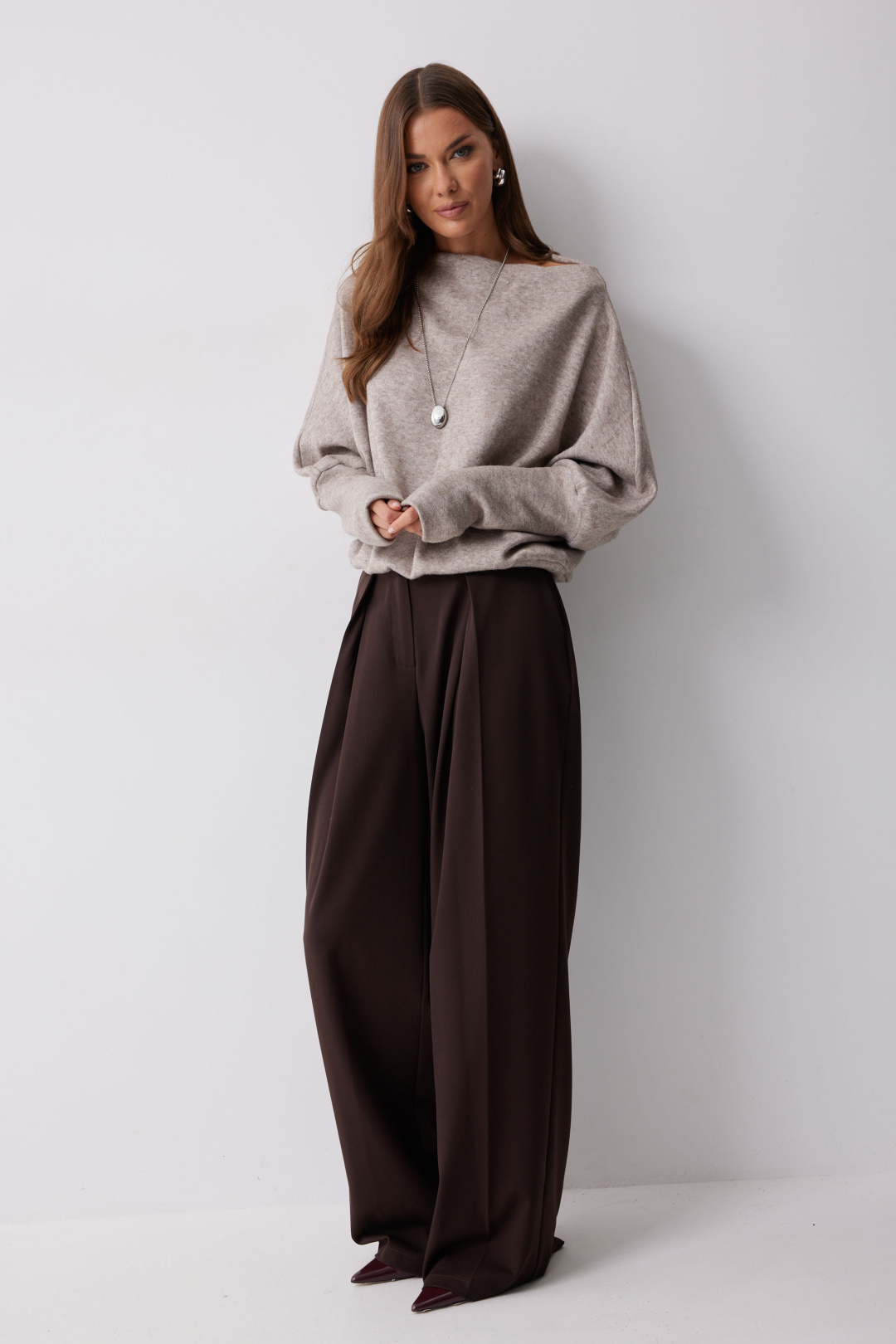 Джемпер ЛЮШе 4209 кофе - фото 5