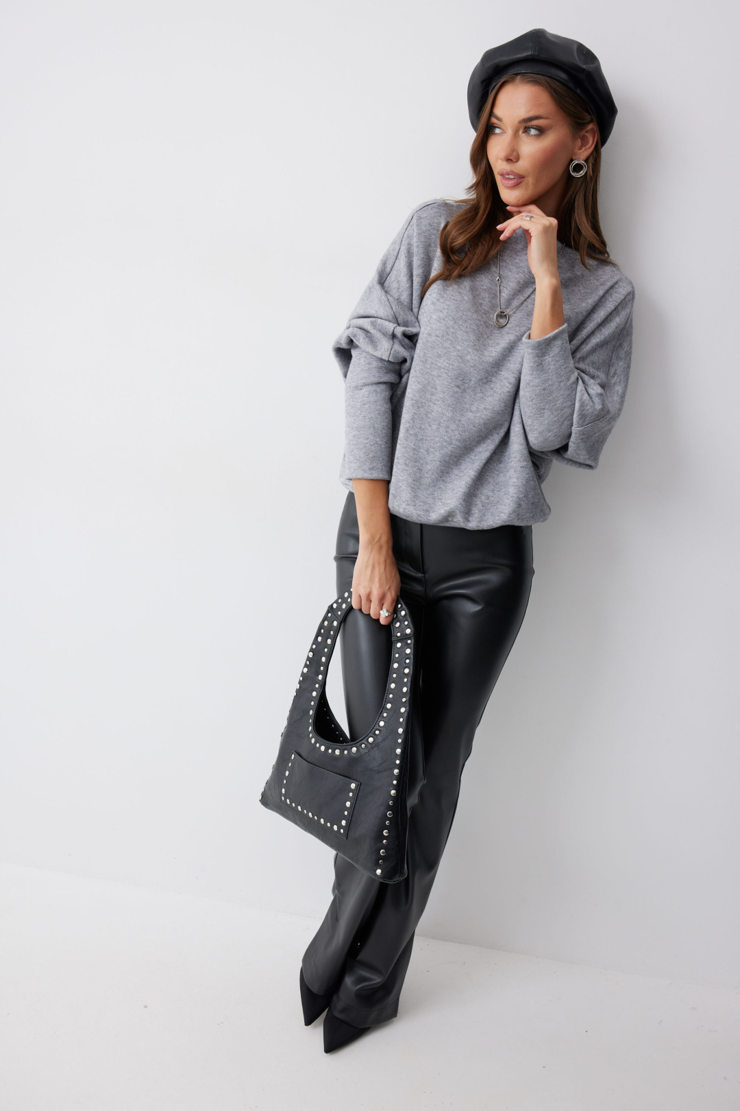 Джемпер ЛЮШе 4209 серый - фото 3