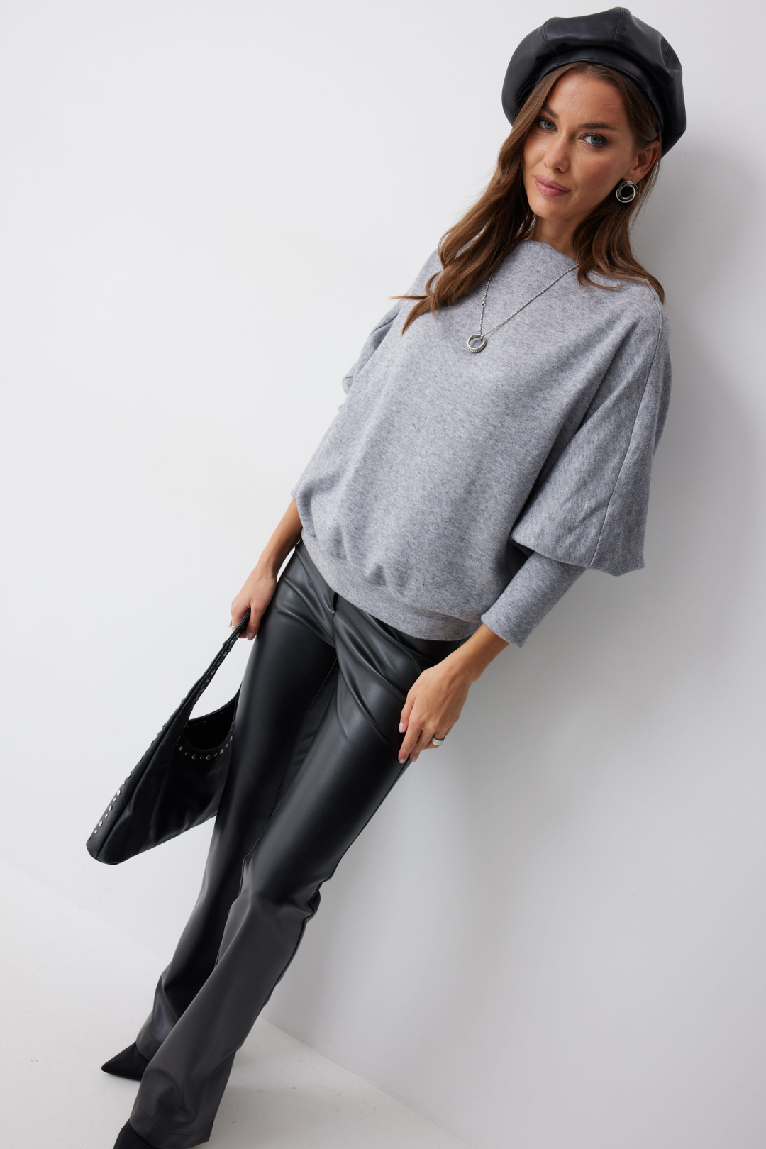 Джемпер ЛЮШе 4209 серый - фото 4