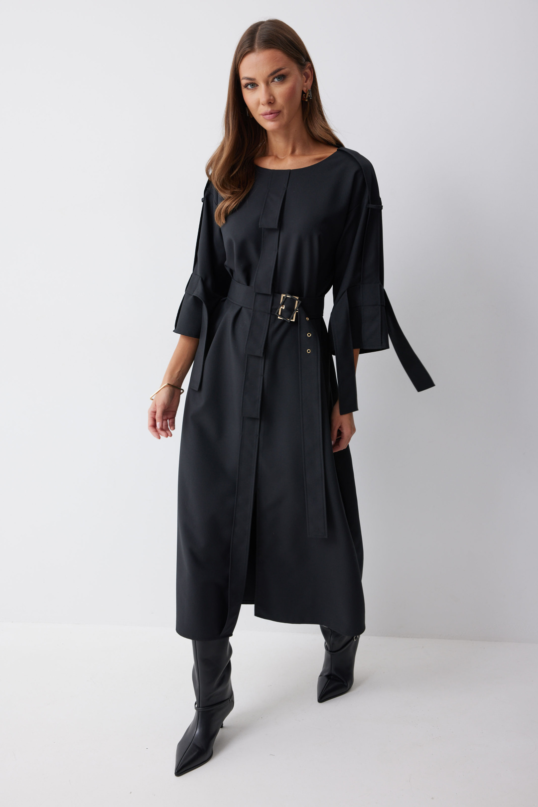 Платье ЛЮШе 4212 черный - фото 2