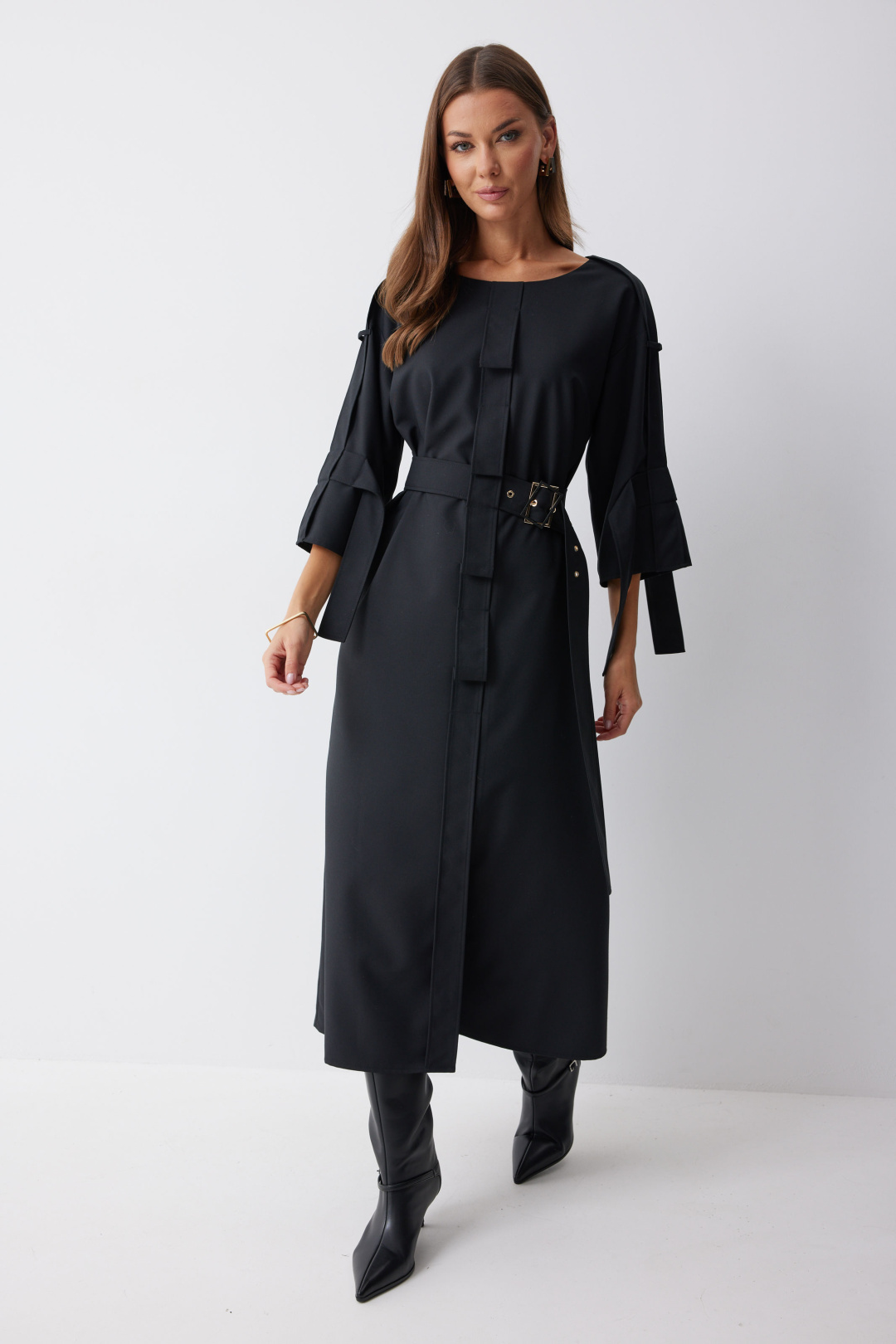 Платье ЛЮШе 4212 черный - фото 3