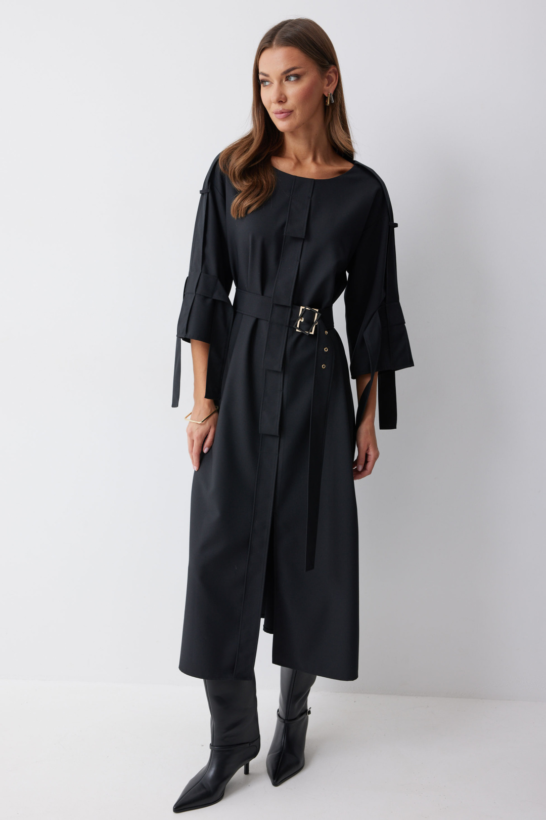 Платье ЛЮШе 4212 черный - фото 4