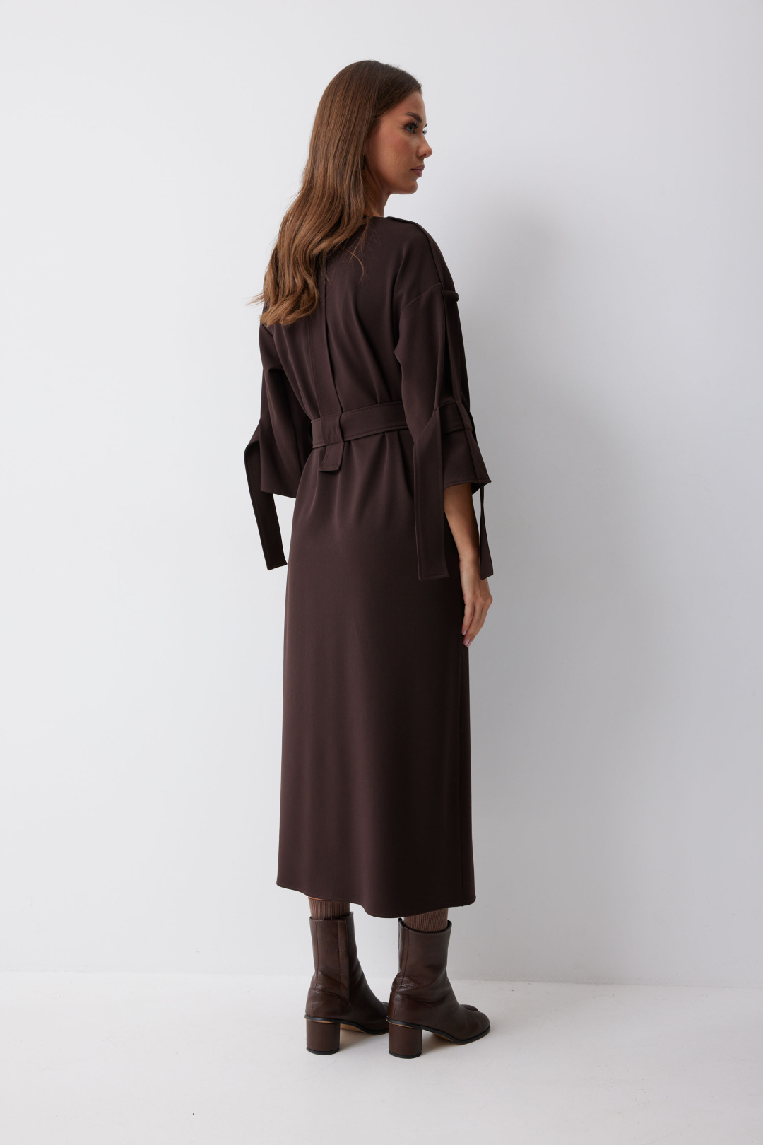 Платье ЛЮШе 4212 коричневый - фото 3