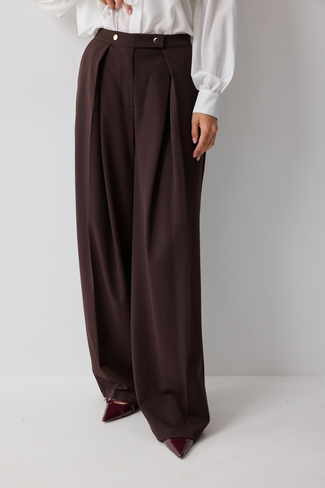 Брюки ЛЮШе 4214 коричневый - фото 2