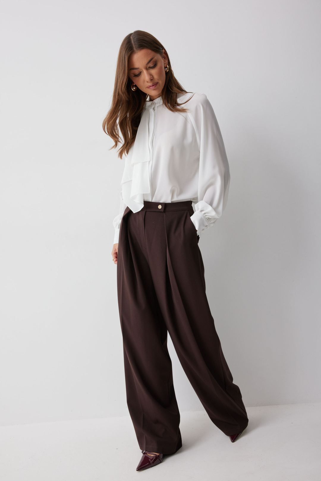 Брюки ЛЮШе 4214 коричневый - фото 5