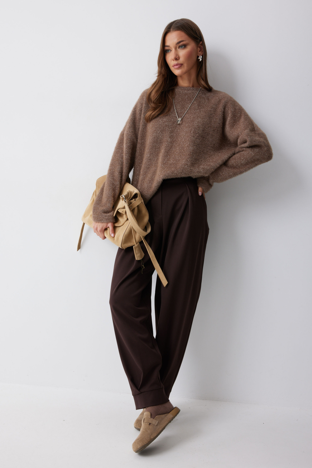 Брюки ЛЮШе 4218 коричневый - фото 2