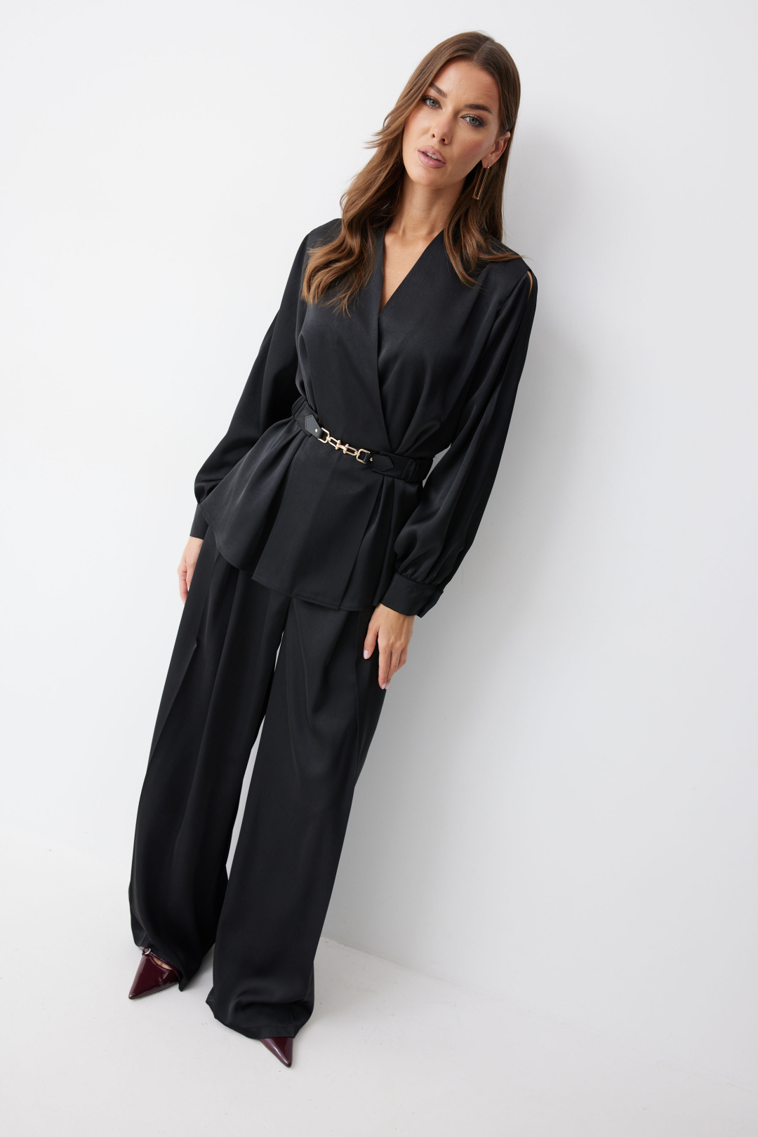 Костюм ЛЮШе 4227 черный - фото 4