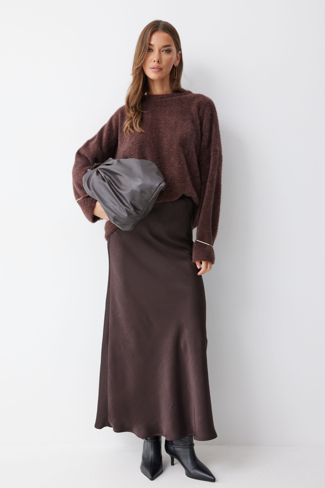 Джемпер ЛЮШе 4231 коричневый - фото 2