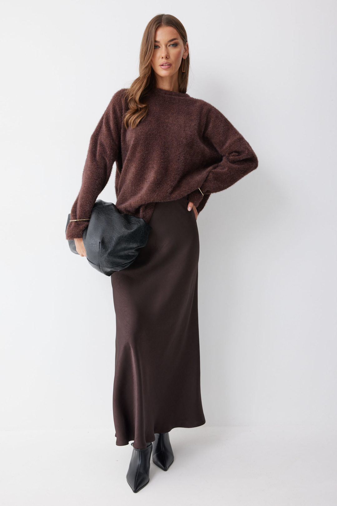 Джемпер ЛЮШе 4231 коричневый - фото 4