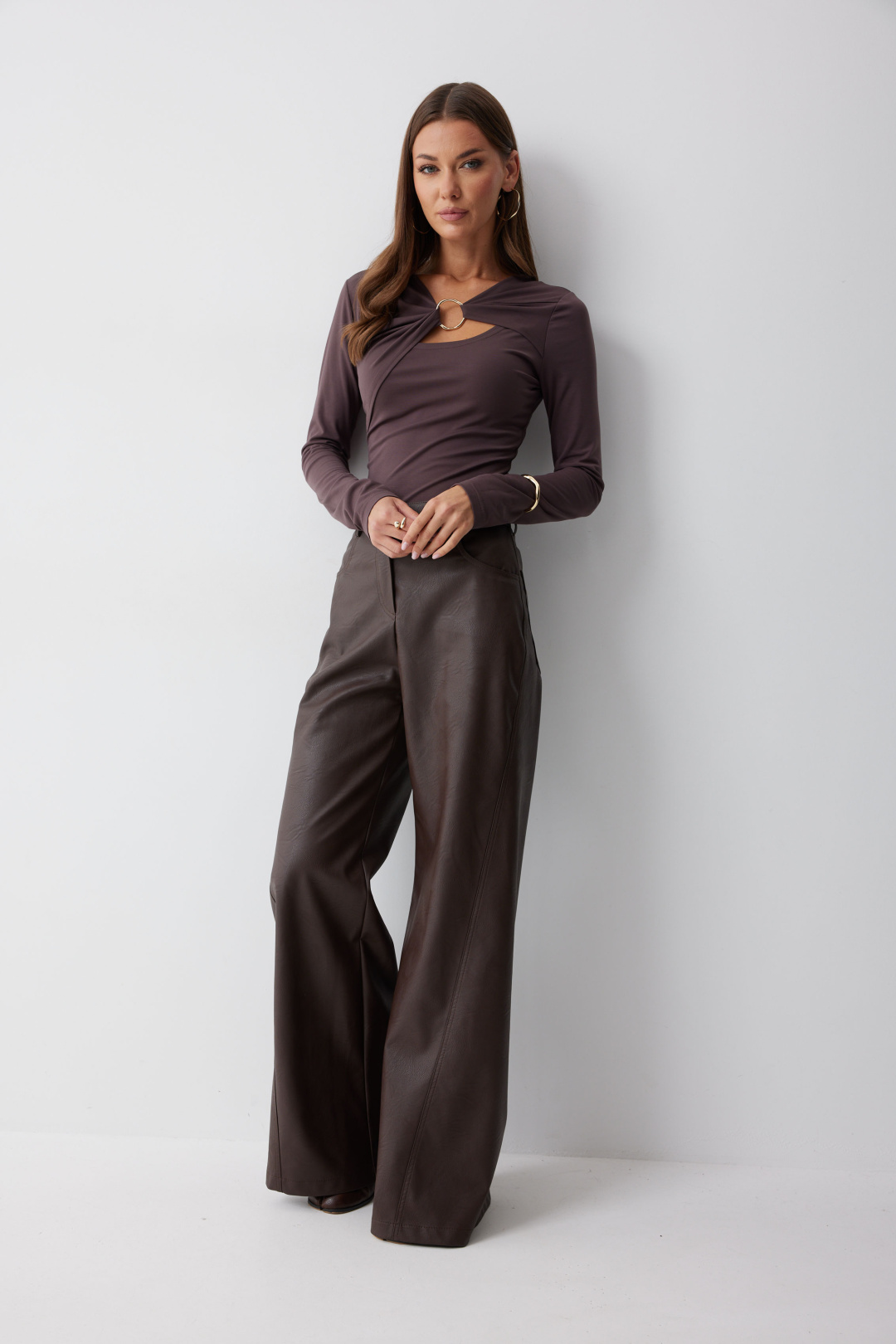 Джемпер ЛЮШе 4232 баклажан - фото 2